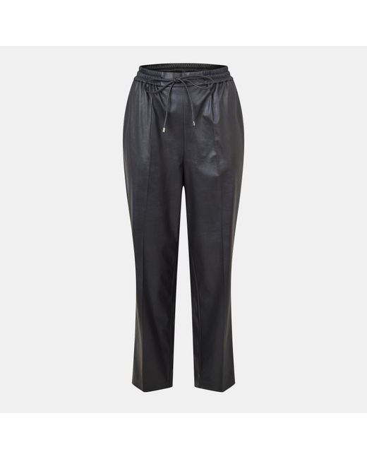 Ted Baker Gray Leather Trouser
