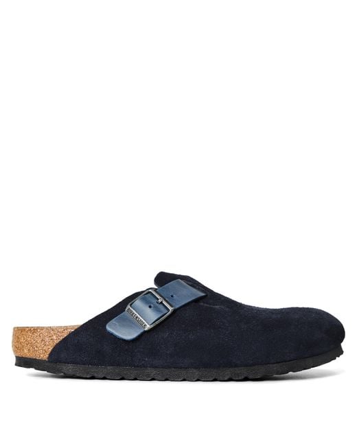 Birkenstock Blue Bstk Boston Oiled Leat 64