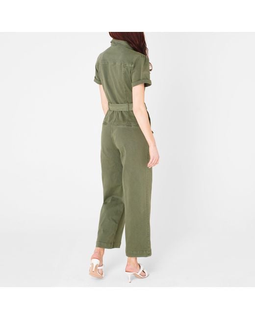 PAIGE Green Anessa Jumpsuit