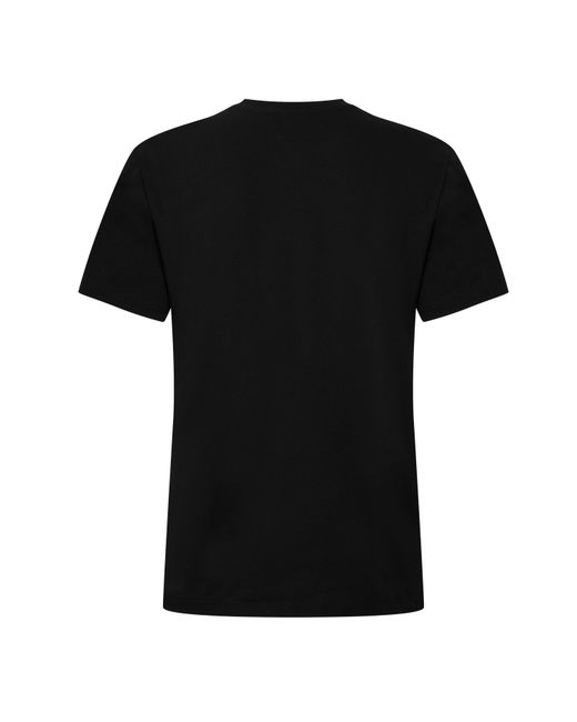 Parajumpers Black Para Patch Tee Sn64 for men