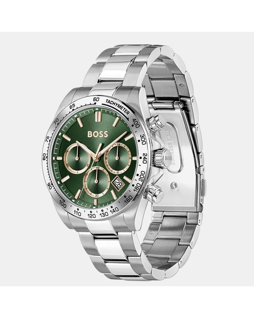 Boss Metallic Gents Hero Bracelet Watch for men