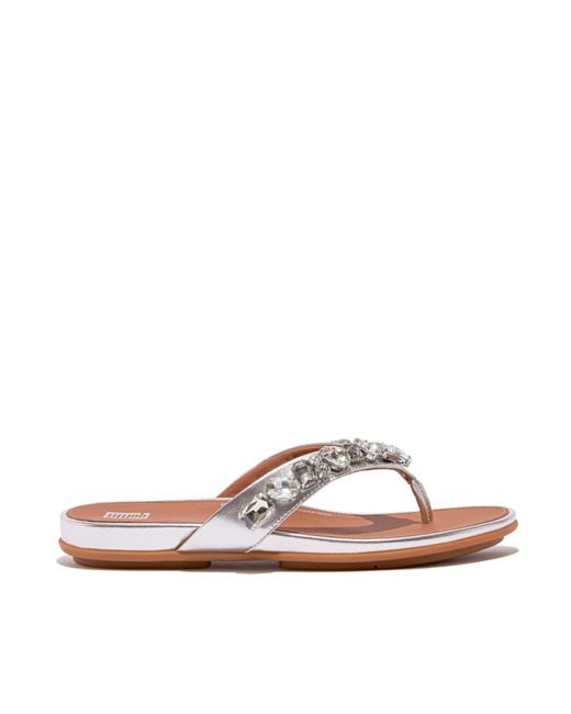 Fitflop Pink Gracie Flip Flops