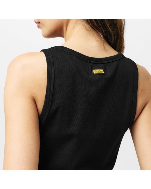 Barbour Black B.Intense Ozanne Mini Cut Out Dress