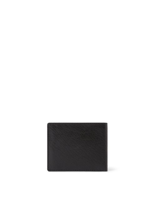 Osprey Black Highland Leather Billfold Wallet for men