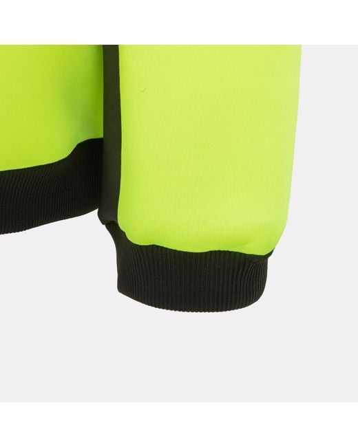 Dunlop Yellow Hi Vis Hoodie for men