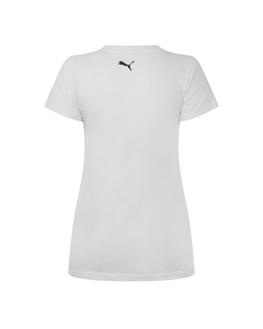 PUMA White Deluxe T-Shirt