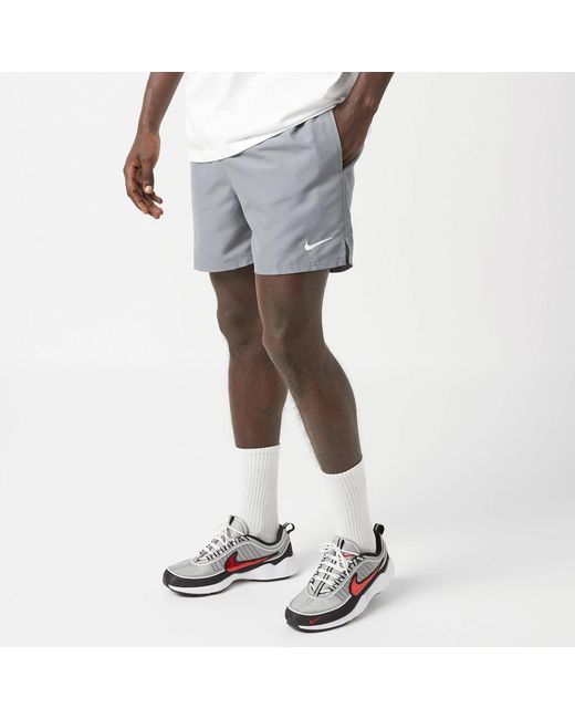 Nike Gray Core Swim Shorts for men