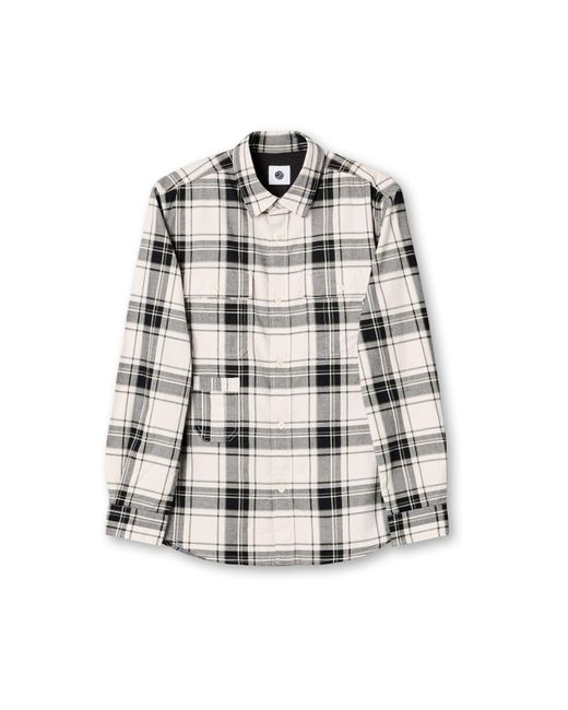 Pretty Green Multicolor Woolwich Check Long-Sleeve Patterned Shirt for men
