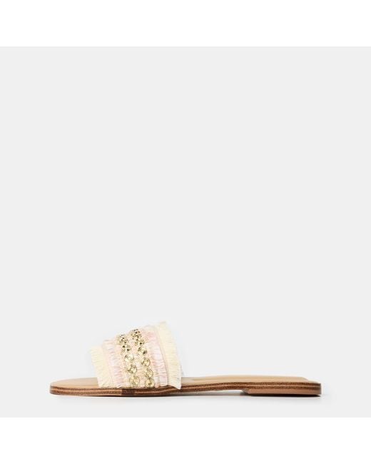 ALDO Natural Nalani Flat Sandals
