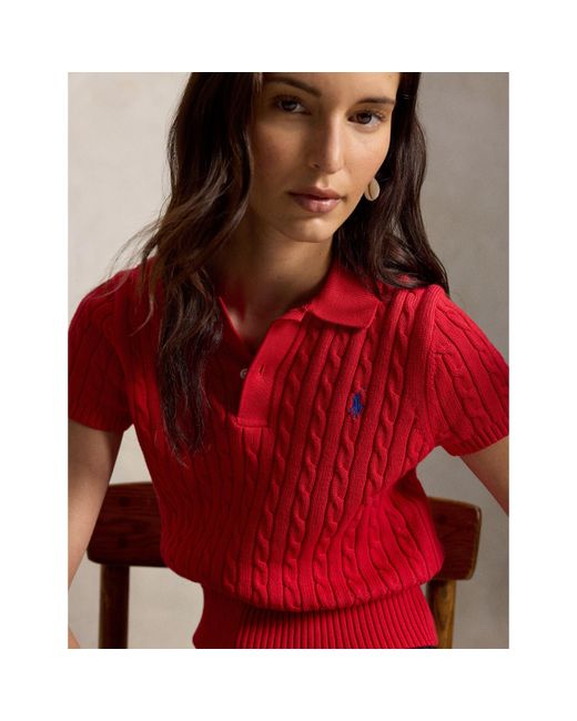 Polo Ralph Lauren Red Short Sleeve Shirt