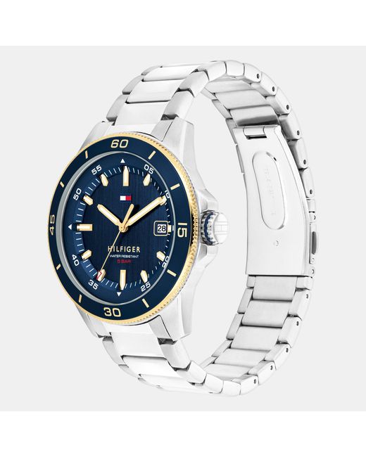 Tommy Hilfiger Blue Remy Stainless Steel Analogue Quartz Watch for men