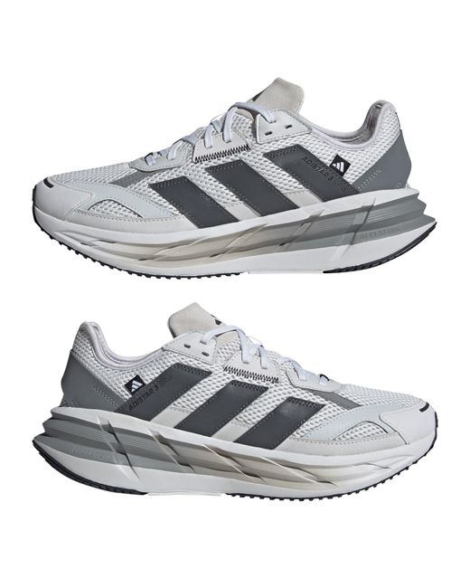 Adidas Gray Adistar 3 Sportswear Shoes for men