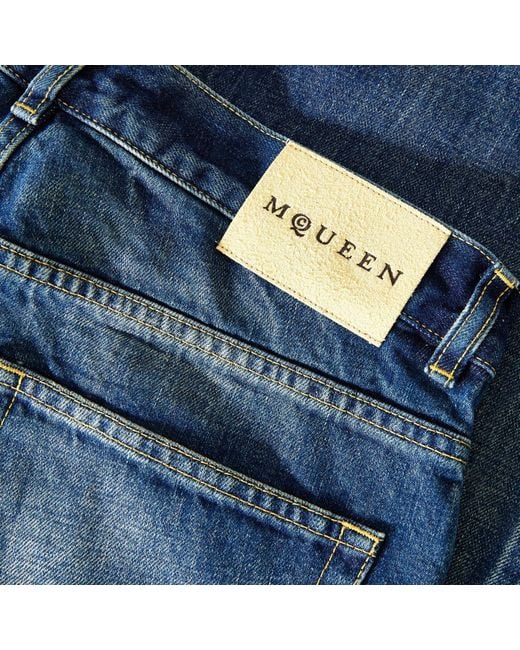 McQueen Blue Alex Relax Jean Sn63 for men