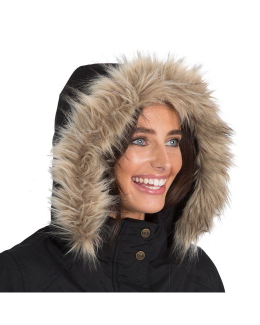 DLX Black Bettany Waterproof Down Jacket