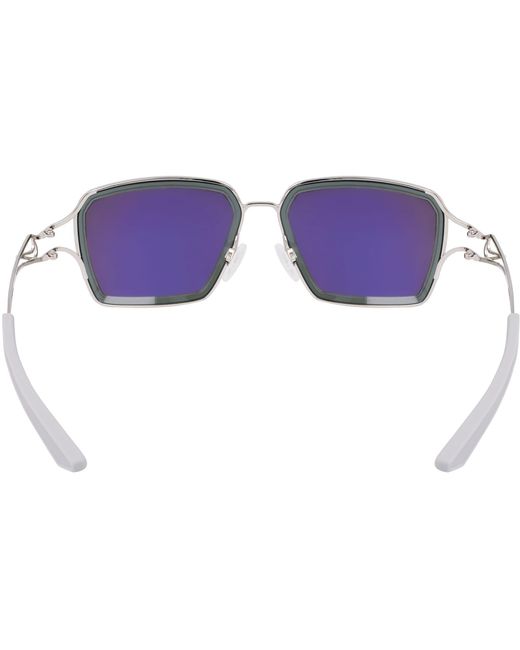 Nike Blue Veil Prism Square Sunglasses