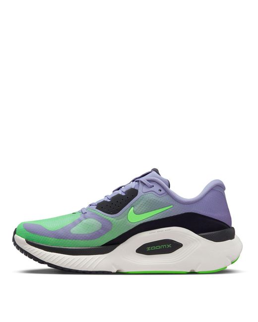 Nike Green Structure Plus Road Running Shoes for men