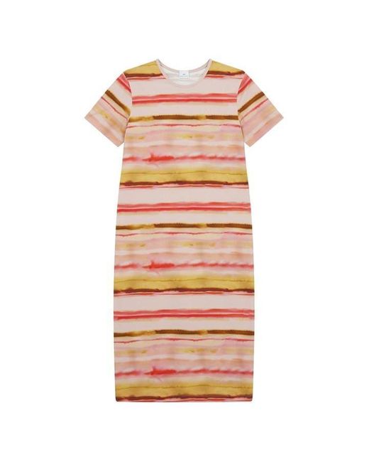 PS by Paul Smith Pink Ps Scuba Dress Ld42