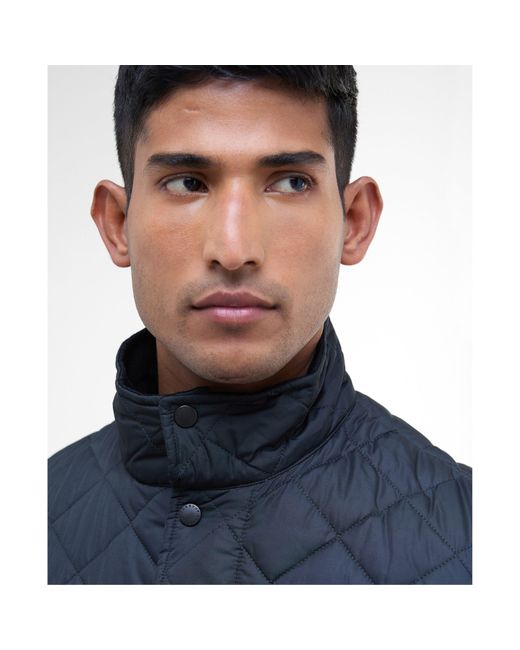 Barbour Blue Chelsea Sportsquilt Jacket for men