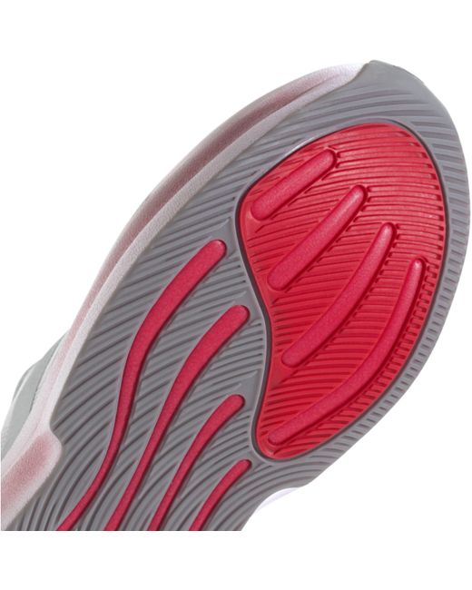 Adidas White Supernova Glide Running Shoes