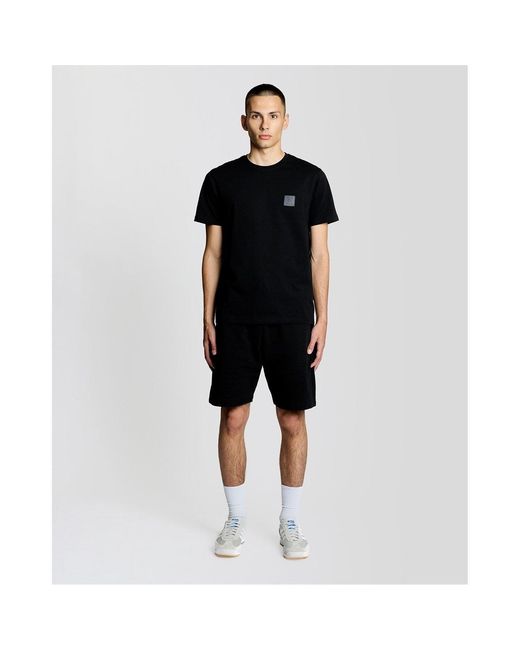 Lyle & Scott Black Lyle & Scott Back Graphic T-Shirt for men