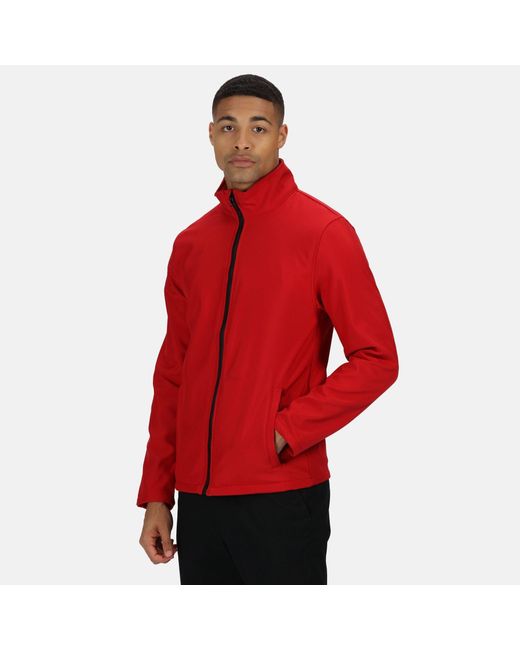 Regatta Red Ablaze Printable Softshell Jacket for men