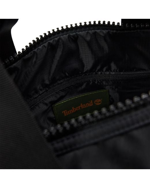 Timberland Black Nylon Weekender