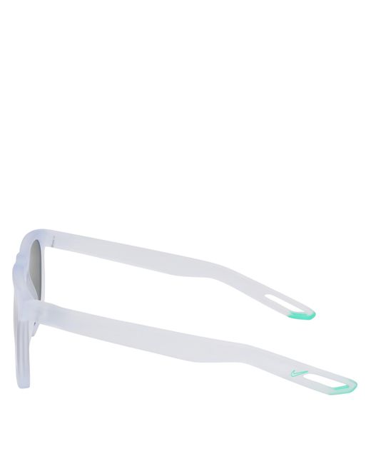 Nike Gray Flatspot Xxii Wayfarer Sunglasses