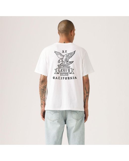 Levi's White Icon T-Shirt for men