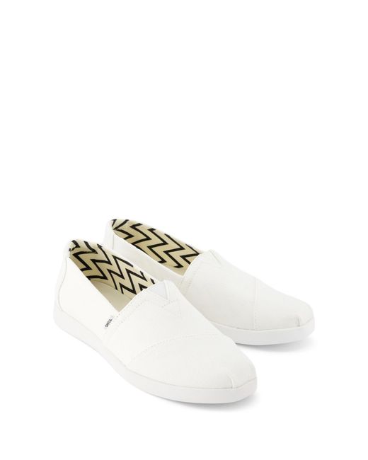 TOMS White Alpargata Plus Shoe