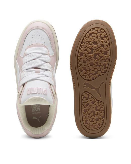 PUMA White Park Luna Low-Top Trainers
