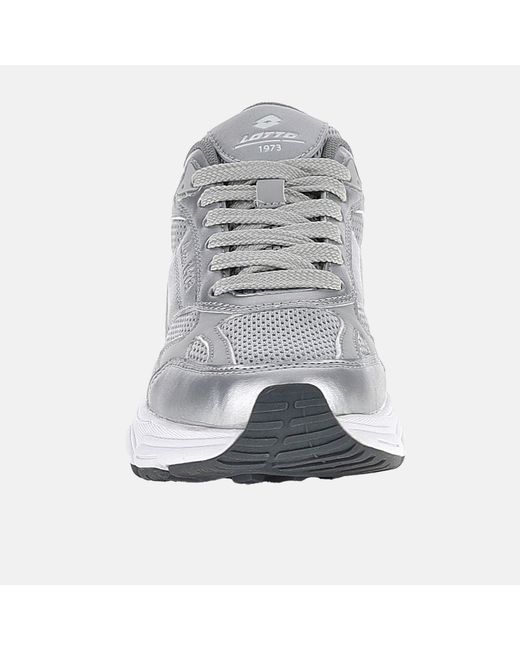 LOTTO SPORT ITALIA Gray Low-Top Trainers