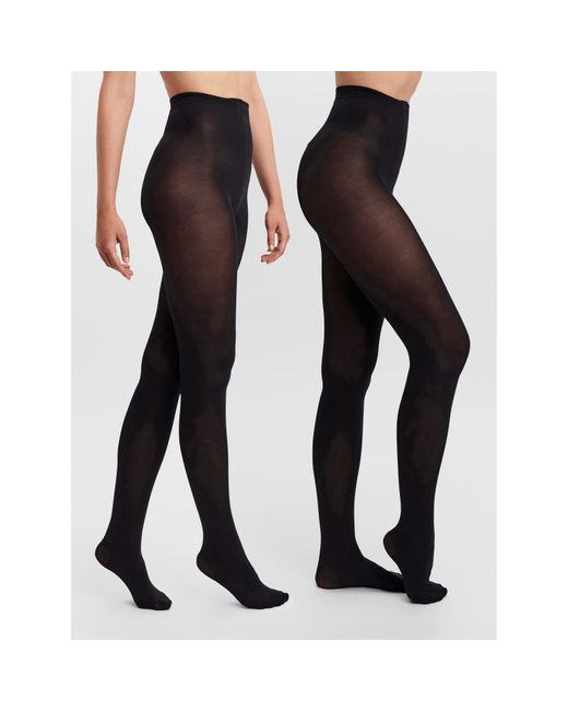 Vero Moda Black 40 Denier Tights 2 Pack