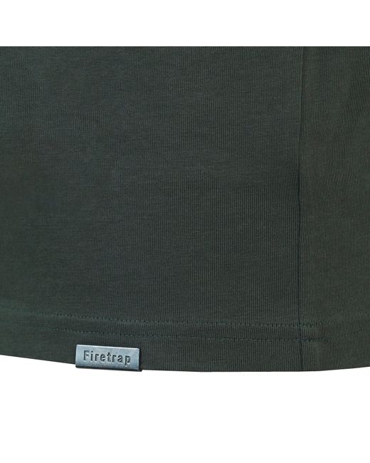 Firetrap Green Omega Tee for men