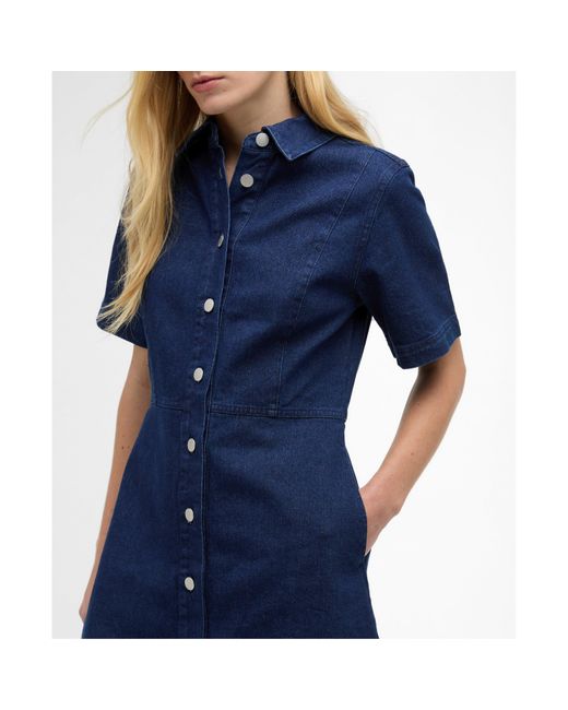 Barbour Blue Mini Dress