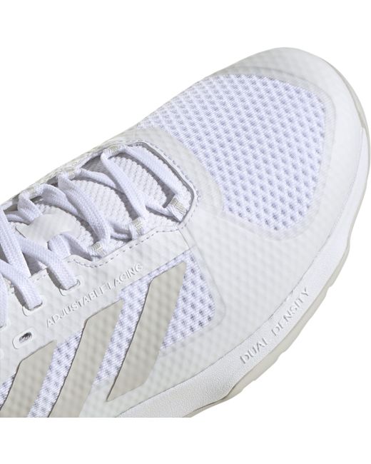 Adidas White Dropset Training Shoes