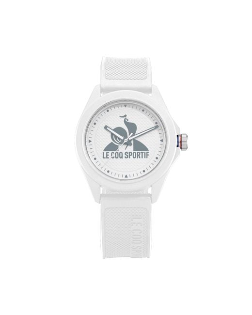 Le Coq Sportif White Monochrome Quartz 36Mm Watch