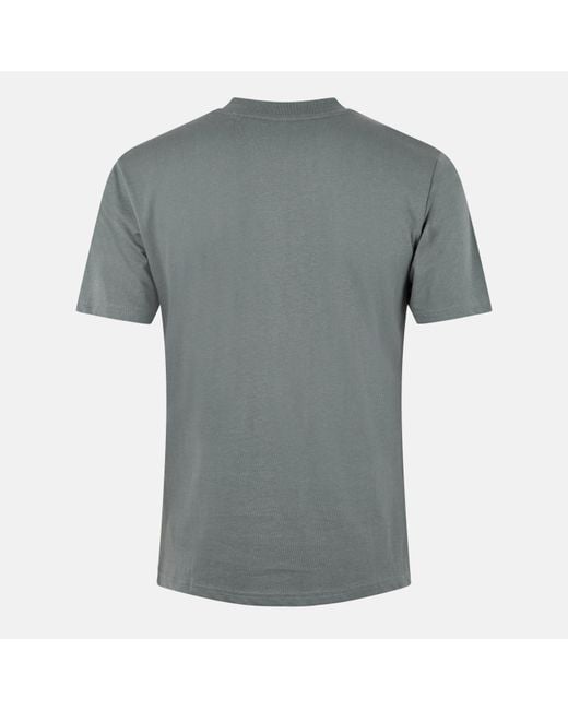 Threadbare Gray Regular Fit T-Shirt for men