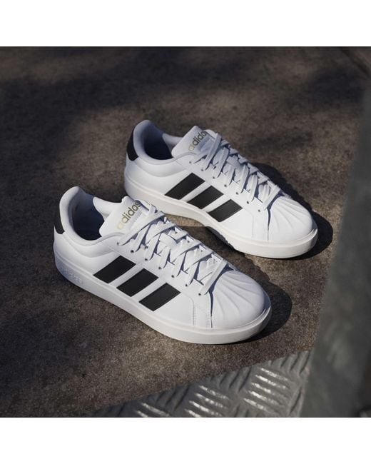 Adidas Gray Streettalk Trainers