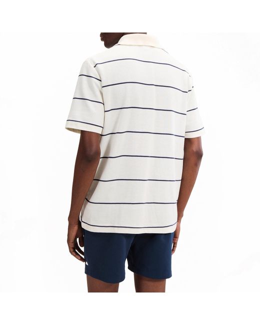 Ellesse White Short Sleeve Polo Shirt for men