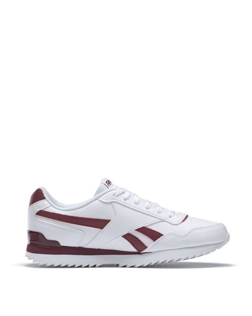 Reebok White Glide Ripple Clip Trainers for men