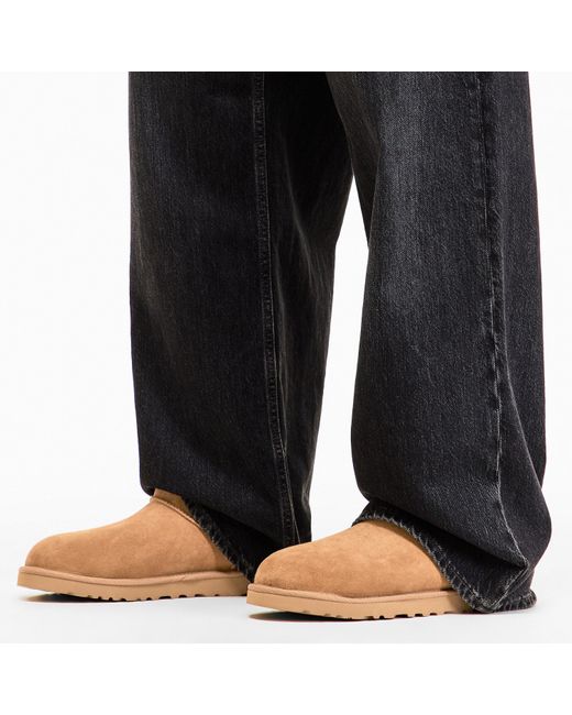Ugg Brown Classic Micro Snug Boots for men