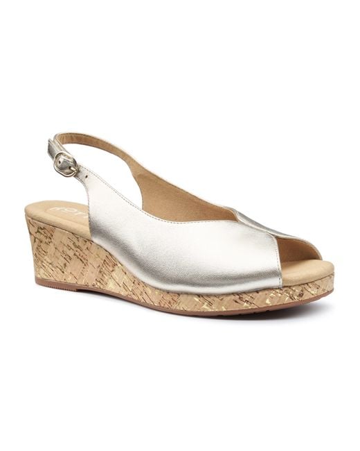 Hotter Metallic Atlantic Sandals