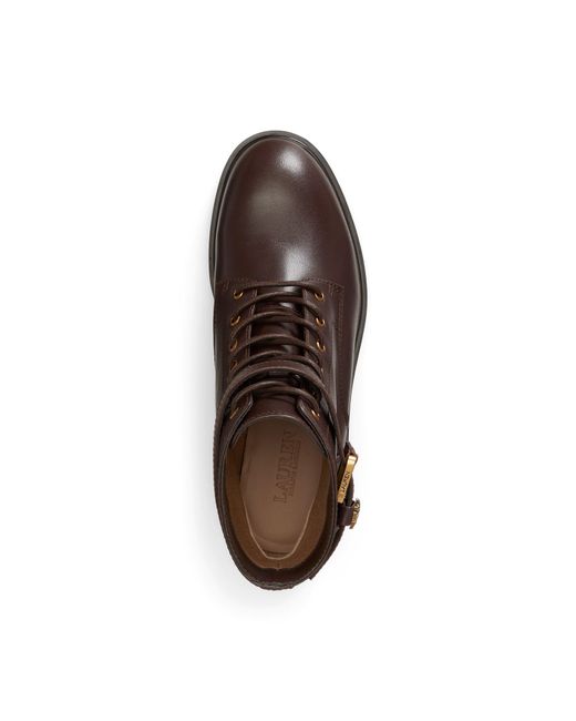 Ralph Lauren Brown Lrl Allyson Logo Bts Ld64