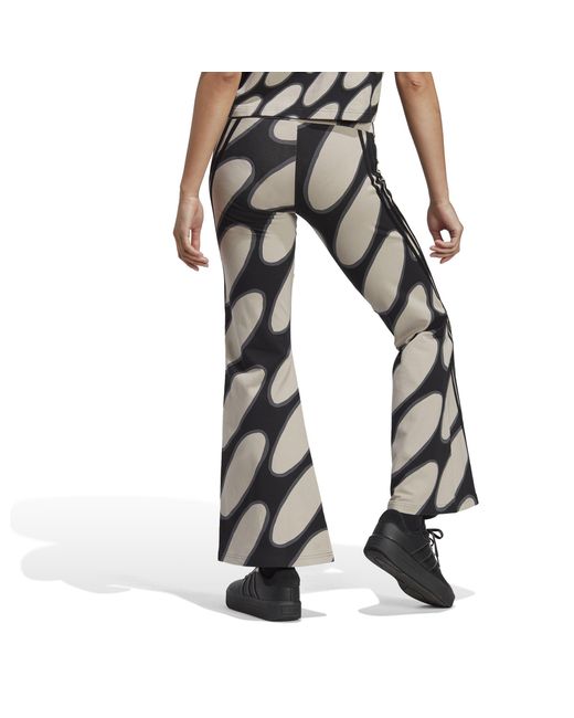 Adidas Black X Marimekko Future Icons Flared Leggings
