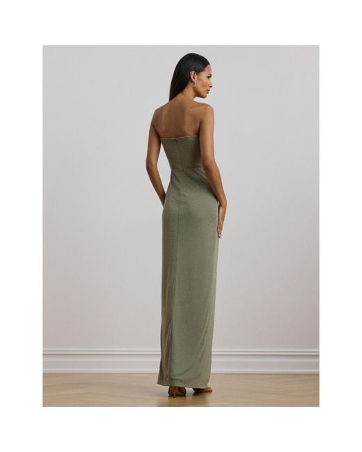 Ralph Lauren Green Estila Ball Gown
