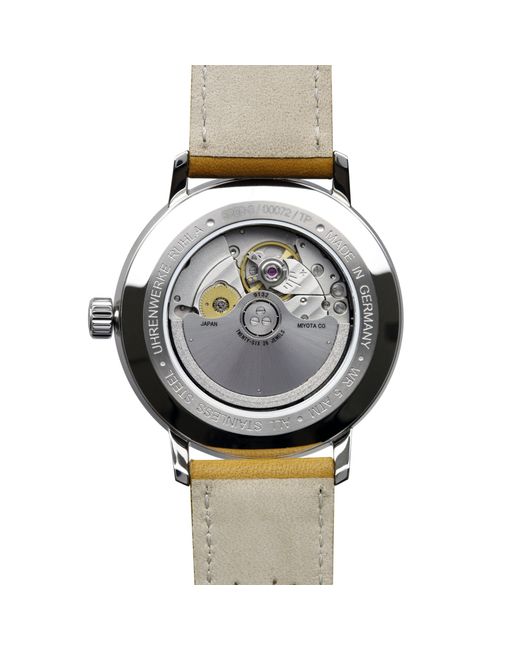 IRON ANNIE Blue Bauhaus Stainless Steel Classic Analogue Automatic Watch for men