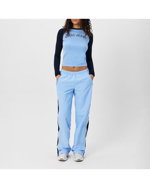 Guess Blue Windbreaker Joggers