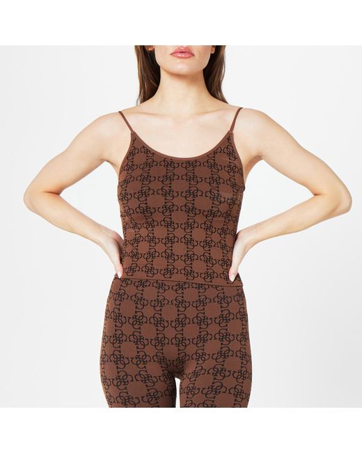 Guess Brown Della Top