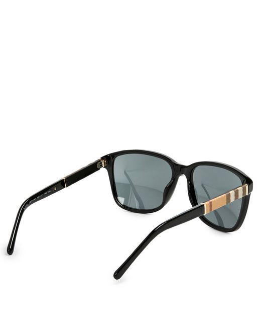 Burberry Gray Square Sunglasses, Square Design