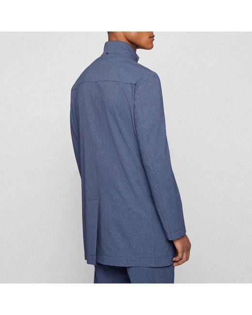 Boss Blue P-Hyde-Pack-222 10226198 01 Overcoat for men